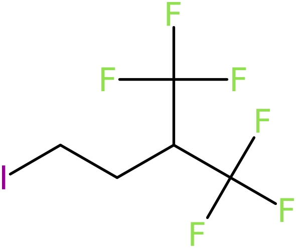CAS: 1346176-00-8 | 4-Iodo-1,1,1-trifluoro-2-(trifluoromethyl)butane, >98%, NX21659