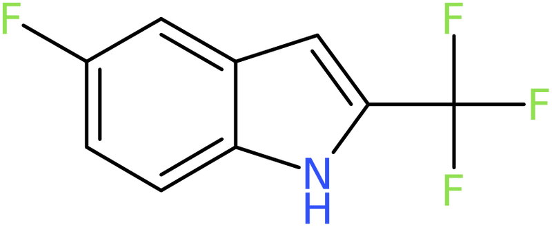 CAS: 1007235-33-7 | 5-Fluoro-2-(trifluoromethyl)-1H-indole, >95%, NX10740