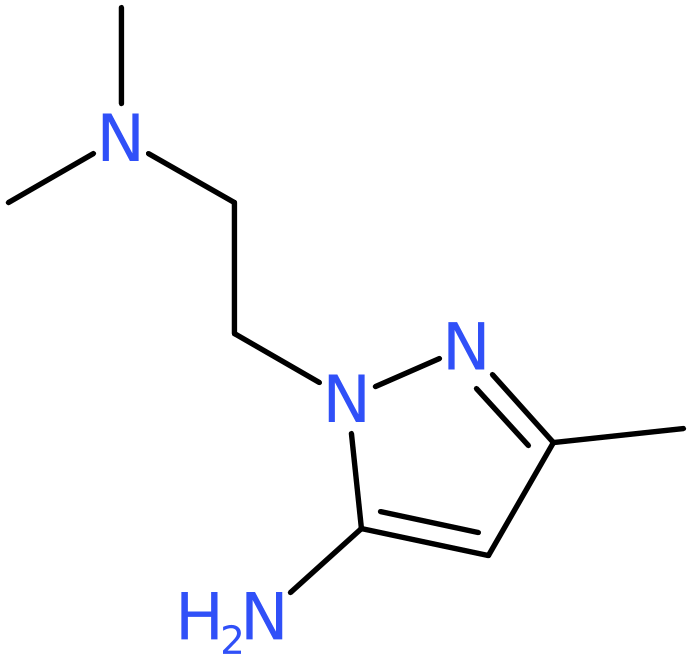 CAS: 685892-22-2 | 2-(2-Dimethylaminoethyl)-5-methyl-2H-pyrazole-3-ylamine, NX58244
