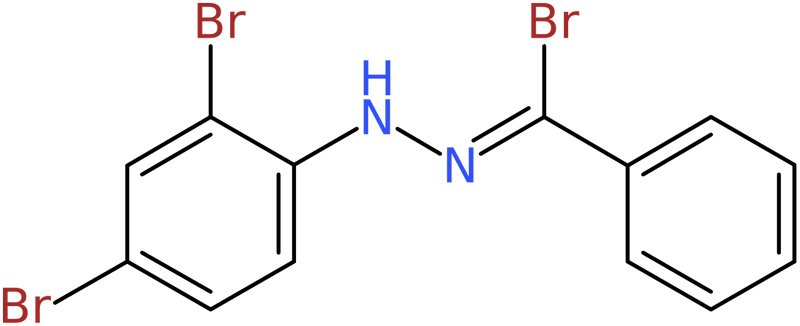CAS: 2516-46-3 | 1-[Bromo(phenyl)methylene]-2-(2,4-diBromophenyl)-hydrazine, NX37680