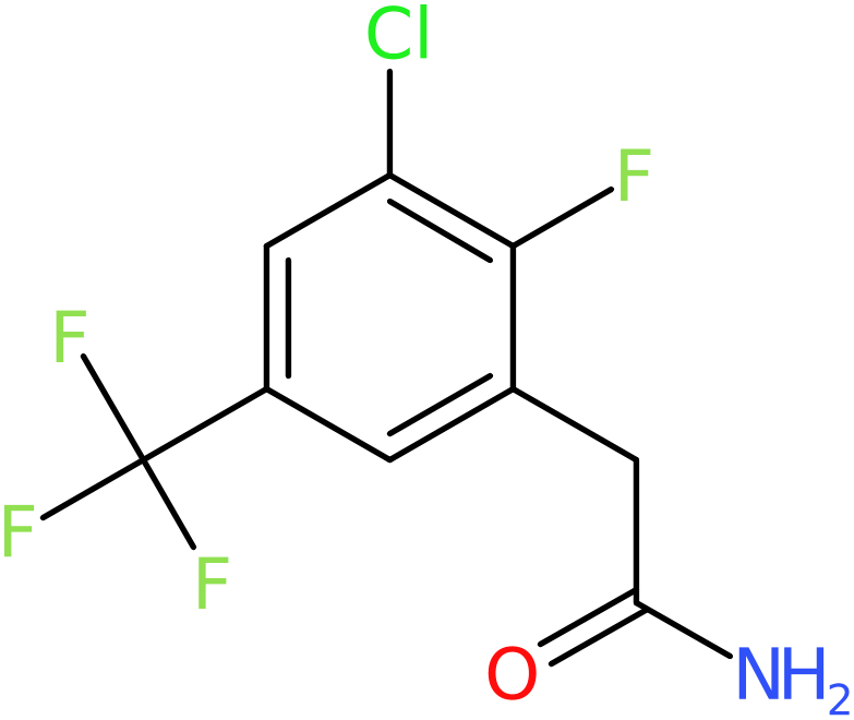 2-[3-Chloro-2-fluoro-5-(trifluoromethyl)phenyl]acetamide, >98%, NX74563