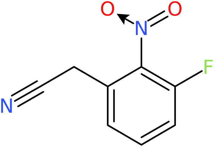 CAS: 105003-88-1 | 2-(3-Fluoro-2-nitrophenyl)acetonitrile, NX12491