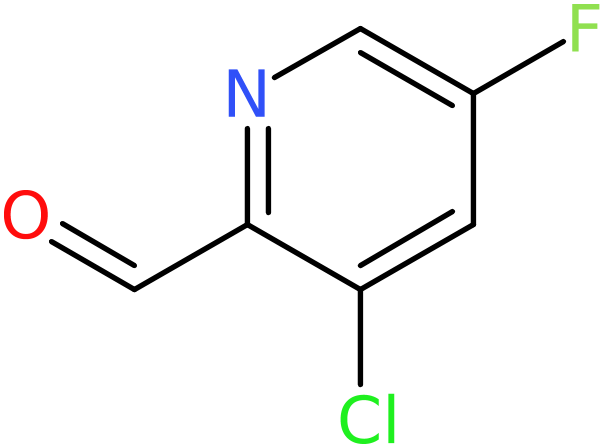 CAS: 1227563-32-7 | 3-Chloro-5-fluoropicolinaldehyde, >95%, NX18203