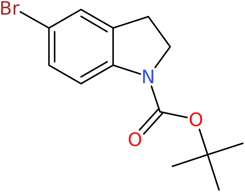 CAS: 261732-38-1 | tert-Butyl 5-bromo-2,3-dihydro-1H-indole-1-carboxylate, NX38333