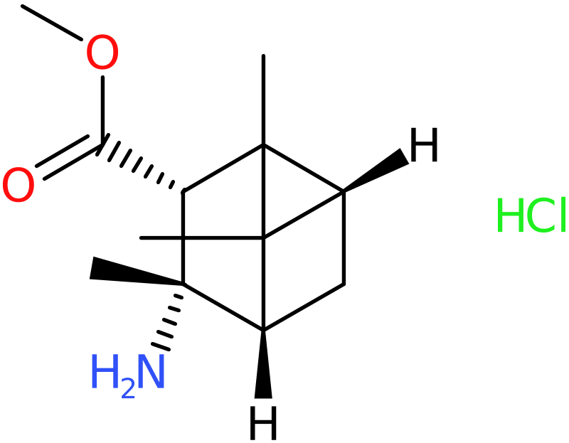 (1S,2S,3R,5S)-2-Amino-2,6,6-trimethyl-bicyclo[3.1.1]heptane-3-carboxylic acid methyl ester hydrochlo, NX74033