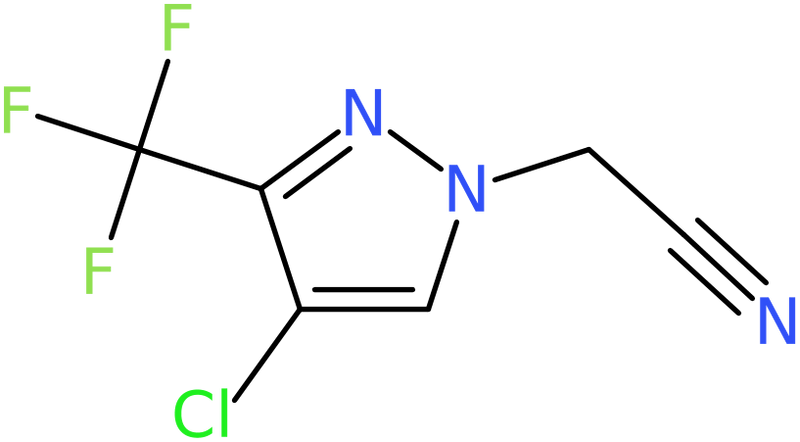 CAS: 1006471-49-3 | [4-Chloro-3-(trifluoromethyl)-1H-pyrazol-1-yl]acetonitrile, NX10703