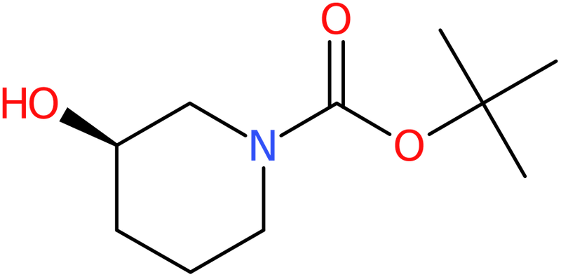 CAS: 143900-43-0 | (3R)-3-Hydroxypiperidine, N-BOC protected, >98%, NX24376