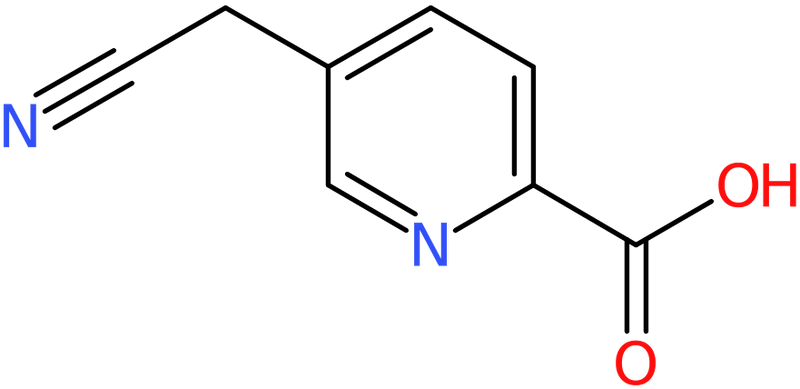 CAS: 1221791-92-9 | 5-(Cyanomethyl)-2-pyridinecarboxylic acid, NX18016
