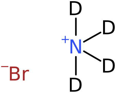 CAS: 12265-06-4 | Ammonium-D4 bromide , >99 Atom % D, NX18157