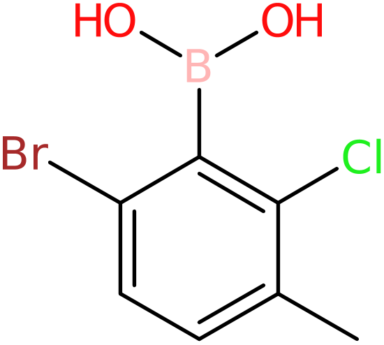 CAS: 957120-28-4 | 6-Bromo-2-chloro-3-methylbenzeneboronic acid, >97%, NX71154