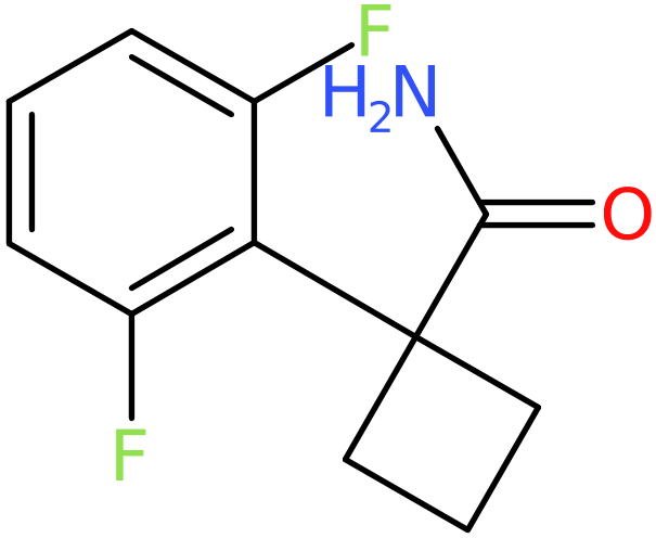 1-(2,6-Difluorophenyl)cyclobutanecarboxamide, NX74595