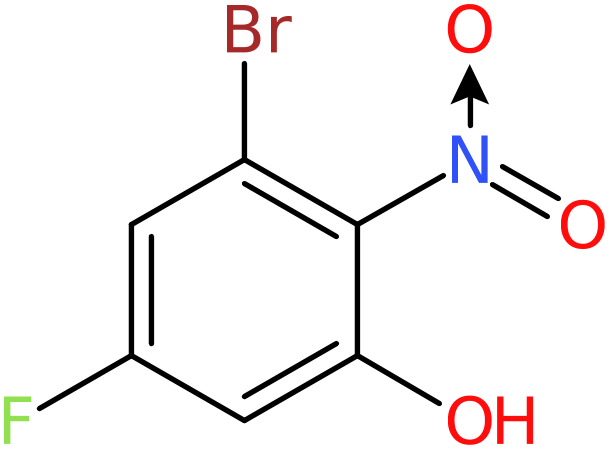 CAS: 1807155-63-0 | 3-Bromo-5-fluoro-2-nitrophenol, NX30283