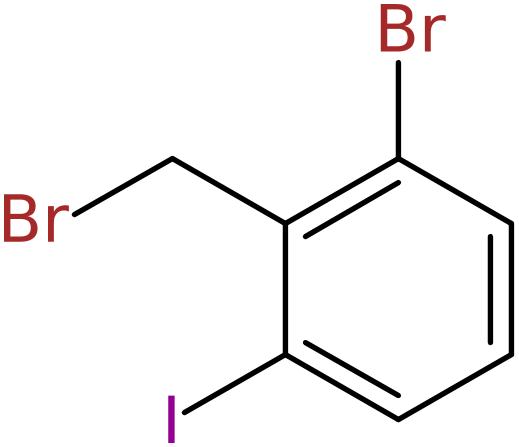 CAS: 1261498-12-7 | 2-Bromo-6-iodobenzyl bromide, >95%, NX19510