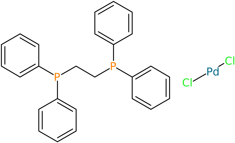 CAS: 19978-61-1 | [1,2-Bis(diphenylphosphino)ethane]dichloropalladium(II), >97%, NX32705