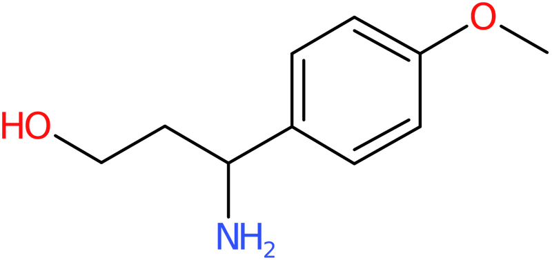 CAS: 68208-24-2 | 3-Amino-3-(4-methoxy-phenyl)-propan-1-ol, NX58079