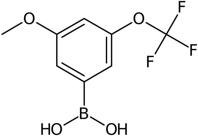 CAS: 1256345-88-6 | 3-Methoxy-5-(trifluoromethoxy)phenylboronic acid, >96%, NX19089