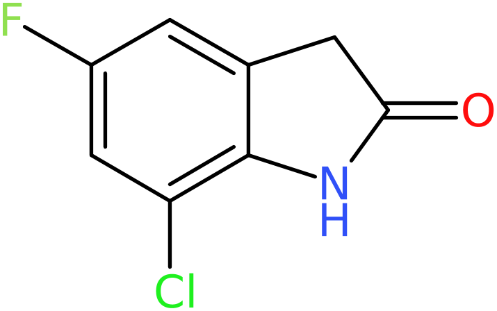 CAS: 1260892-91-8 | 7-Chloro-5-fluoroindolin-2-one, >97%, NX19435