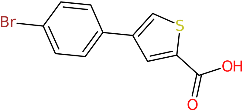 CAS: 26145-14-2 | 4-(4-Bromophenyl)thiophene-2-carboxylic acid, >95%, NX38299