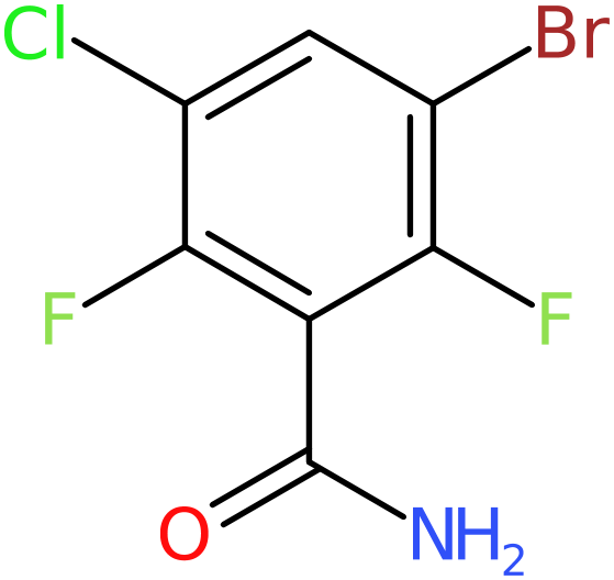 3-Bromo-5-chloro-2,6-difluorobenzamide, NX74588