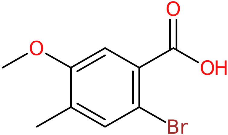 CAS: 61809-40-3 | 2-Bromo-5-methoxy-4-methylbenzoic acid, NX55295