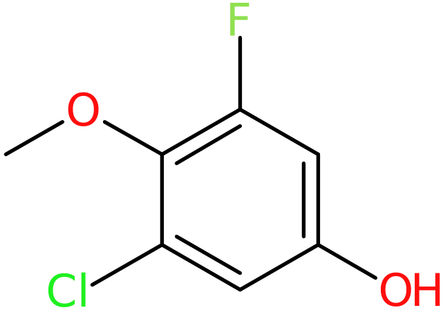 CAS: 1017777-55-7 | 3-Chloro-5-fluoro-4-methoxyphenol, >97%, NX11106