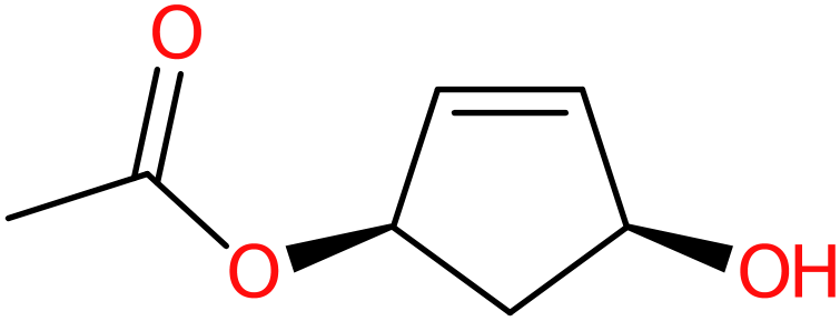 CAS: 60410-16-4 | (1R,3S)-cis-4-Cyclopentene-1,3-diol 1-acetate, >98%, NX54617