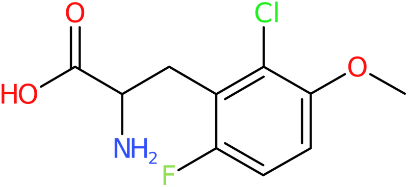 CAS: 1256482-61-7 | 2-Chloro-6-fluoro-3-methoxy-DL-phenylalanine, NX19121