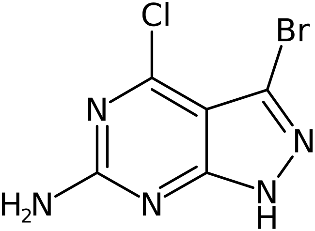CAS: 1003298-79-0 | 6-Amino-3-bromo-4-chloro-1H-pyrazolo[3,4-d]pyrimidine, NX10396