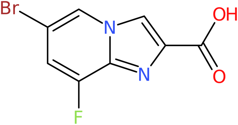 CAS: 1260784-00-6 | 6-Bromo-8-fluoroimidazo[1,2-a]pyridine-2-carboxylic acid, NX19402