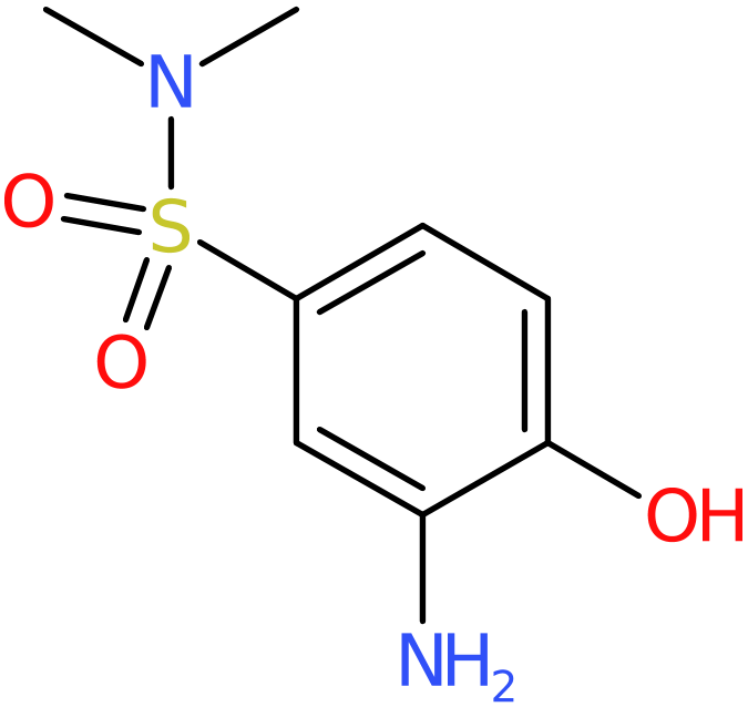 CAS: 24962-75-2 | 3-Amino-4-hydroxy-N,N-dimethylbenzenesulphonamide, >95%, NX37512