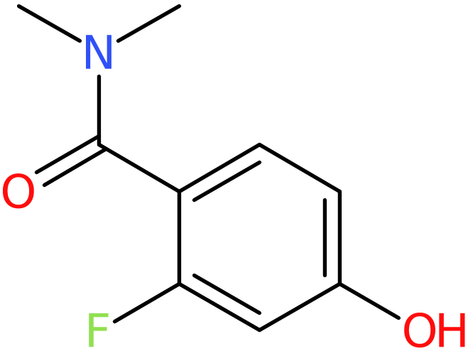 2-Fluoro-4-hydroxy-n,n-dimethylbenzamide, >95%, NX74788