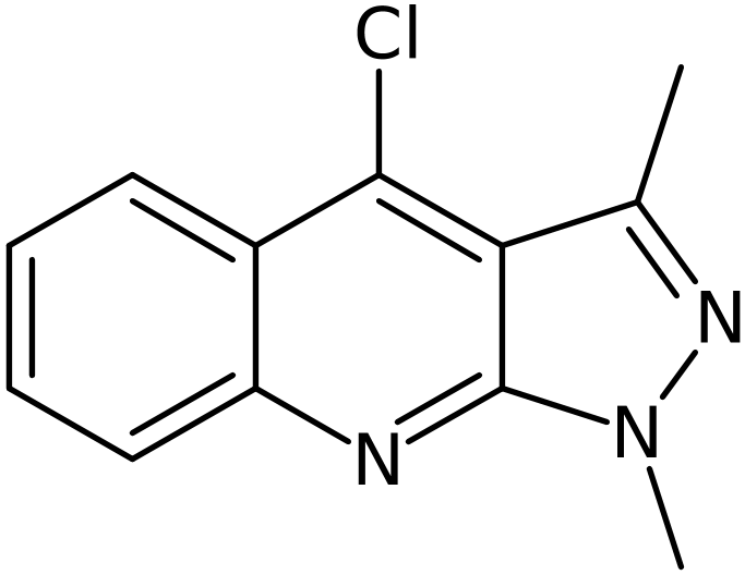 CAS: 24158-31-4 | 4-Chloro-1,3-dimethyl-1H-pyrazolo[3,4-b]quinoline, NX37003