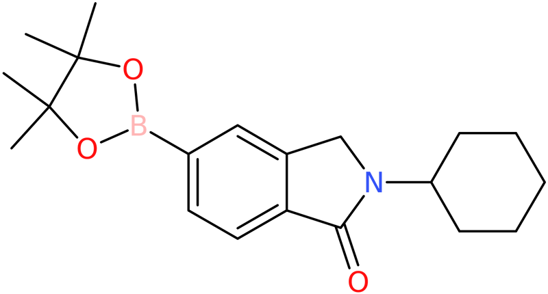 2-Cyclohexyl-5-(4,4,5,5-tetramethyl-1,3,2-dioxaborolan-2-yl)isoindolin-1-one, NX73961