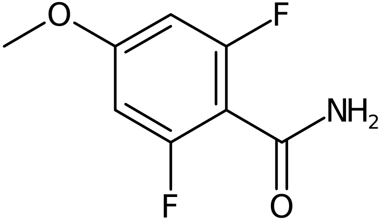 CAS: 125369-57-5 | 2,6-Difluoro-4-methoxybenzamide, >98%, NX19029