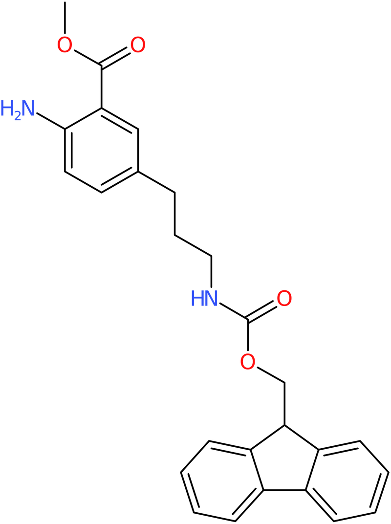 CAS: 1246999-32-5 | (9h-Fluoren-9-yl)methyl 3-(3-(methoxycarbonyl)-4-aminophenyl)propylcarbamate, NX18909