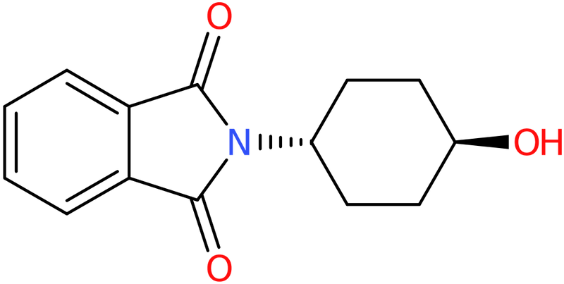 CAS: 99337-98-1 | 2-(trans-4-Hydroxycyclohexyl)-1H-isoindole-1,3(2H)-dione, >95%, NX71833