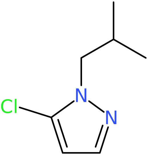 5-Chloro-1-(2-methylpropyl)-1H-pyrazole, >95%, NX74344
