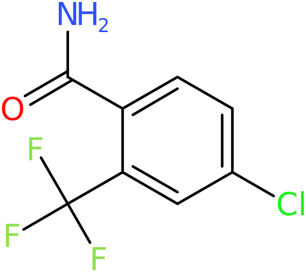 CAS: 886496-79-3 | 4-Chloro-2-(trifluoromethyl)benzamide, >97%, NX66660