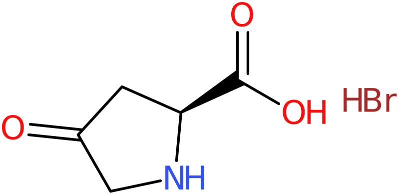 CAS: 75776-67-9 | 4-Oxo-L-proline hydrobromide, >90%, NX60823