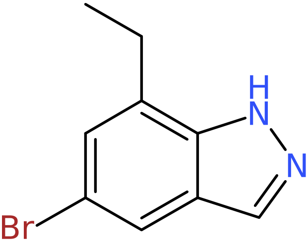 CAS: 635712-49-1 | 5-Bromo-7-ethyl-1H-indazole, NX56273