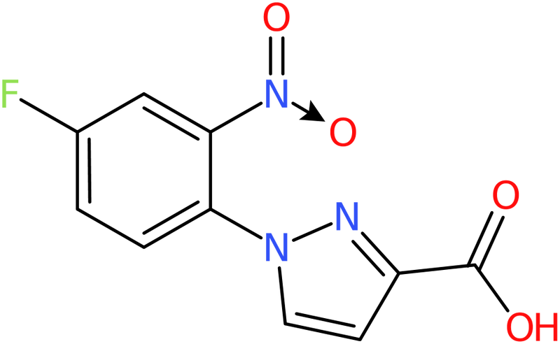 CAS: 1006442-84-7 | 1-(4-Fluoro-2-nitrophenyl)-1H-pyrazole-3-carboxylic acid, NX10685