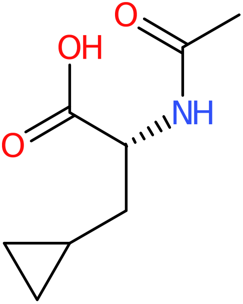 CAS: 121786-36-5 | (R)-2-Acetylamino-3-cyclopropylpropionic acid, >95%, NX17849