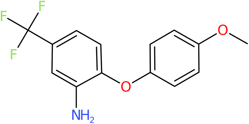 CAS: 62966-74-9 | 2-(4-Methoxyphenoxy)-5-(trifluoromethyl)aniline, >97%, NX55937