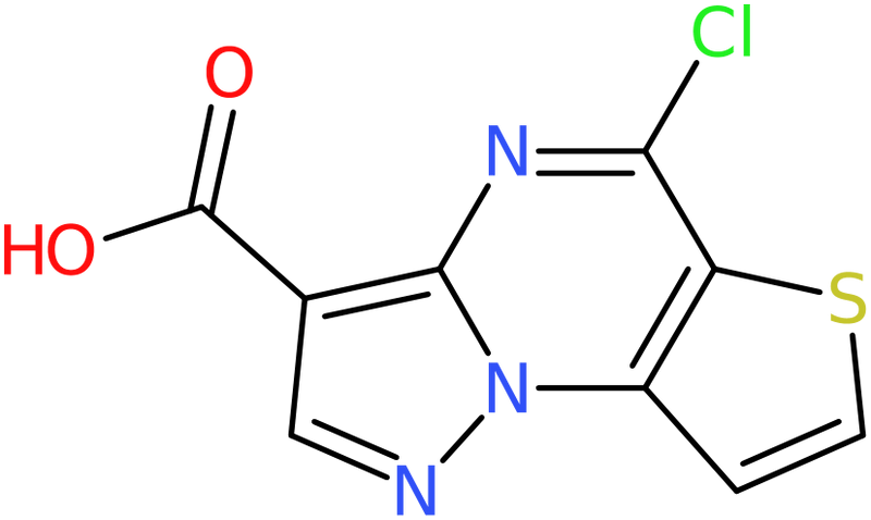 CAS: 680210-93-9 | 5-Chloropyrazolo[1,5-a]thieno[2,3-e]pyrimidine-3-carboxylic acid, NX57990
