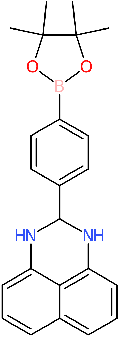 2-(4-(4,4,5,5-Tetramethyl-1,3,2-dioxaborolan-2-yl)phenyl)-2,3-dihydro-1H-perimidine, NX74012