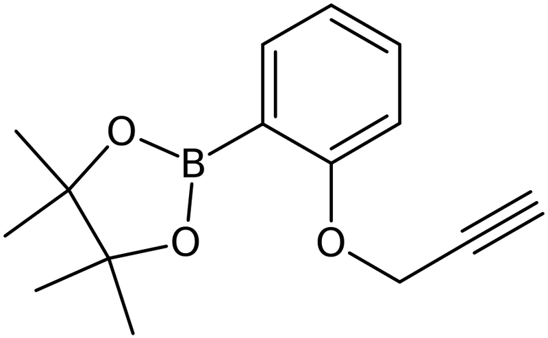 (2-Prop-2-ynoxyphenyl)boronic acid, pinacol ester, >95%, NX74134