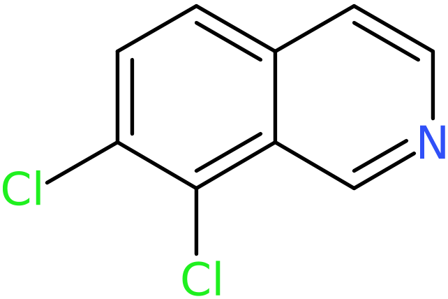 CAS: 61563-36-8 | 7,8-Dichloroisoquinoline, >98%, NX55189