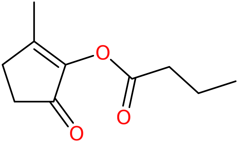 CAS: 68227-51-0 | 2-Methyl-5-oxocyclopent-1-en-1-yl butyrate, >95%, NX58085
