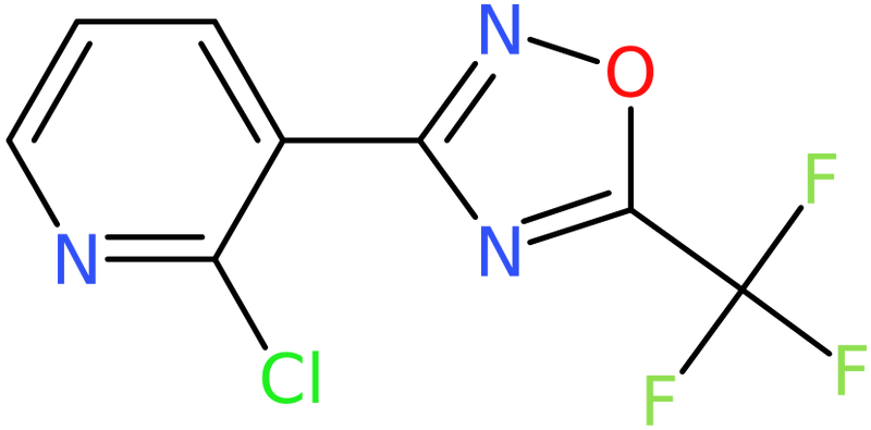 CAS: 1203898-23-0 | 2-Chloro-3-[5-(trifluoromethyl)-1,2,4-oxadiazol-3-yl]pyridine, NX16871