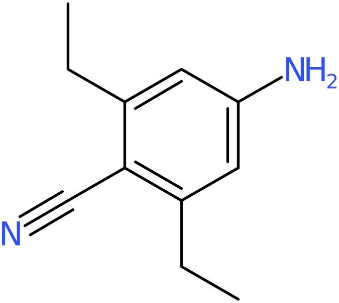 CAS: 1003708-27-7 | 4-Amino-2,6-diethylbenzonitrile, >95%, NX10423